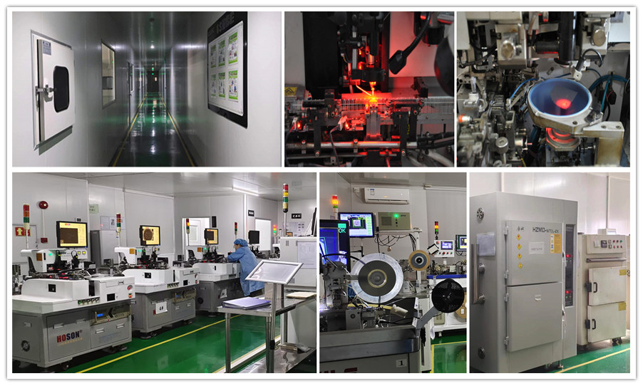 Dongguan Lanjin Optoelectronics Co., Ltd. dây chuyền sản xuất nhà máy