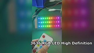 3636 RGB LED tích hợp IC 12mA 5V cho màn hình hiển thị
