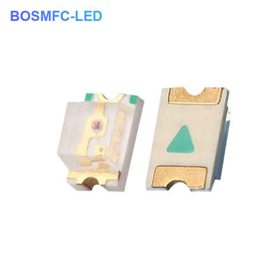 0805 Diode LED SMD hàng đầu 0.06W 2.8V-3.4V Chip ánh sáng xanh cho thanh đèn LED