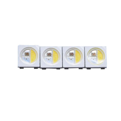 Động cơ IC 5V có thể lập trình SMD 5050 RGBW LED Chip 4 In 1 Thực tế cho IC SK6812