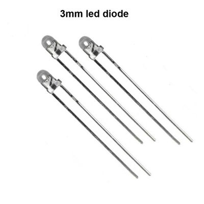 1050nm F3 Đèn hồng ngoại xa LED Phân tán nhiệt, Máy phát hiện phản xạ 3mm IR LED
