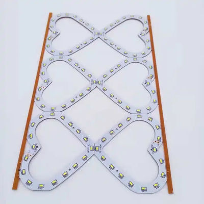 tùy chỉnh star PCB nhiều lớp bảng mạch LED, FR4 Aluminium PCBA Board với đèn LED