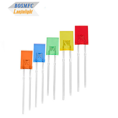 2 * 5 * 7mmThrough Hole LED Diode đa dụng Cho đèn chỉ số