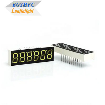 0.36 inch 7 phân đoạn màn hình LED 6 chữ số đa chức năng 20mA