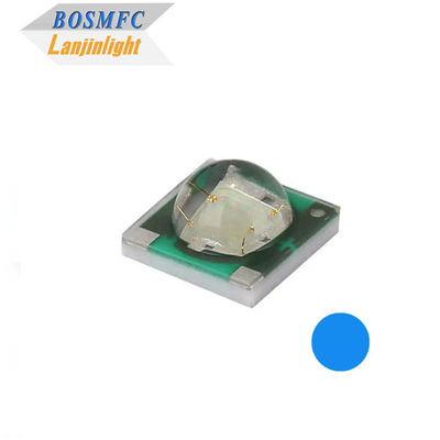 Ánh sáng xanh 3W đèn LED công suất cao 3535 SMD 700mA 1000mA Với khung gốm