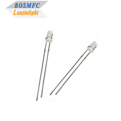 1050nm F3 Đèn hồng ngoại xa LED Phân tán nhiệt, Máy phát hiện phản xạ 3mm IR LED
