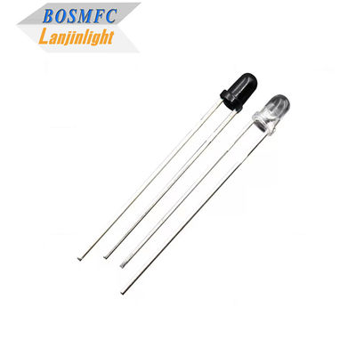 Chip LED IR 3mm bền đa năng thông qua lỗ 940nm 850nm