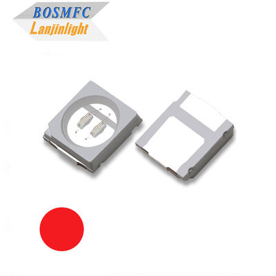 3030 SMD LED Chips 1W Double Chips High Lumen 660nm Đèn đỏ
