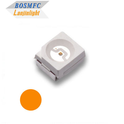 Đèn LED bền PLCC2 3528 SMD sáng màu cam 605nm Đèn LED đa năng