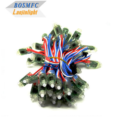 IP68 chống nước WS2811 đèn LED Pixel Module String Light Digital LED Pixel DC5V đèn LED đa màu