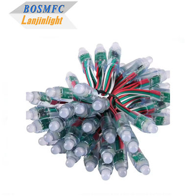 Đèn Giáng sinh trang trí ngoài trời chống nước 12mm LED Pixel Rgb Giáng sinh LED Pixel đèn