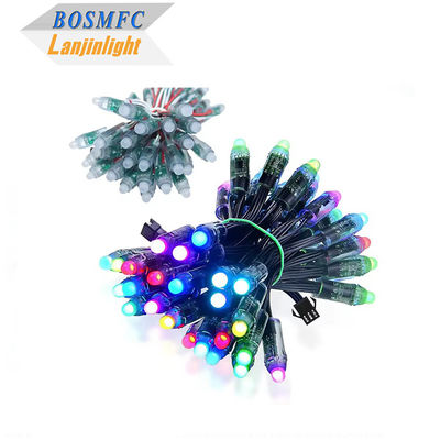 Nhà máy bán buôn WS2811 Dream Color RGB IC 12V LED Pixel Sting Light Quảng cáo mô-đun Màn hình đèn LED điểm Giáng sinh