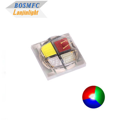 Điện LED SMD RGBW 5050 công suất cao với nền ceramic 4 * 1W &amp; 4 * 3W Cấu hình ánh sáng trắng 6000K