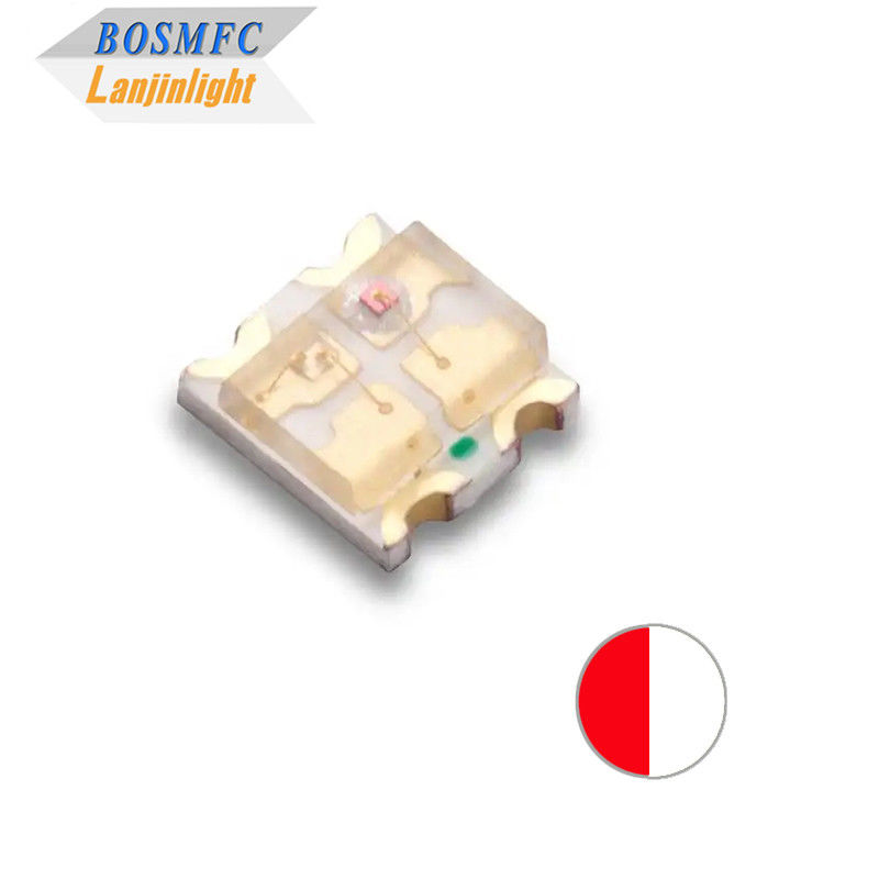1615 đa chức năng SMD màu LED 0603 Đỏ &amp; Trắng ánh sáng Phân rã nhiệt