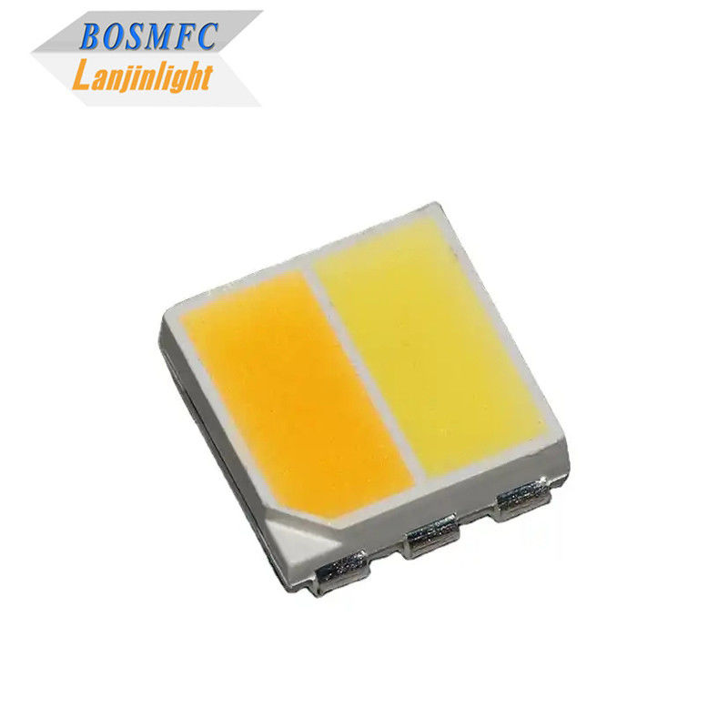 0.2W Bi Color 5050 SMD LED Đen ấm & lạnh Đen / Đen tự nhiên