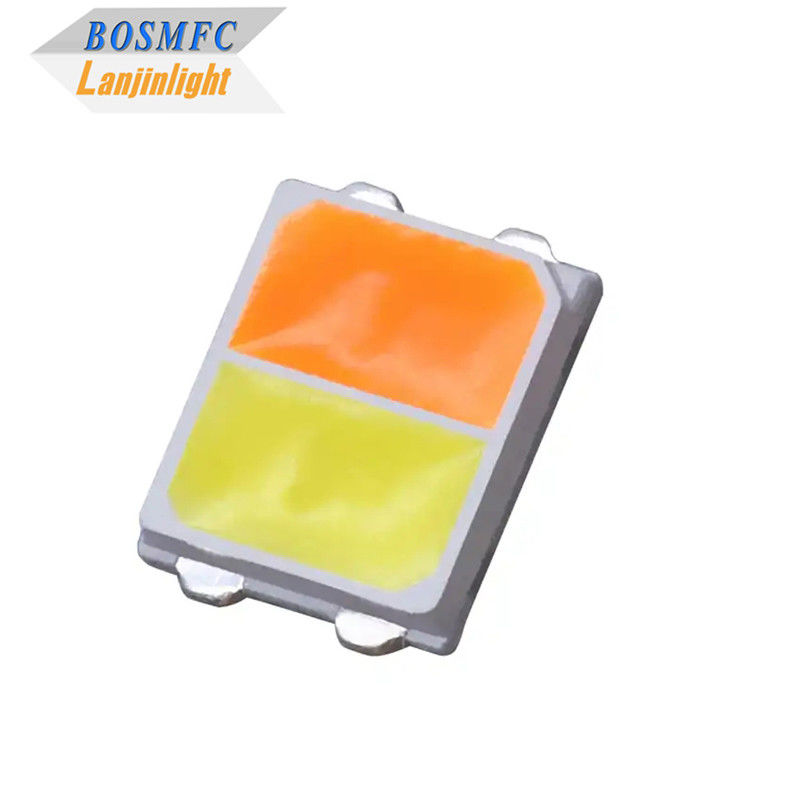 2835 Bi Color LED SMD, 3.75x2.8x0.65mm Cool White And Warm White LED Light Chip