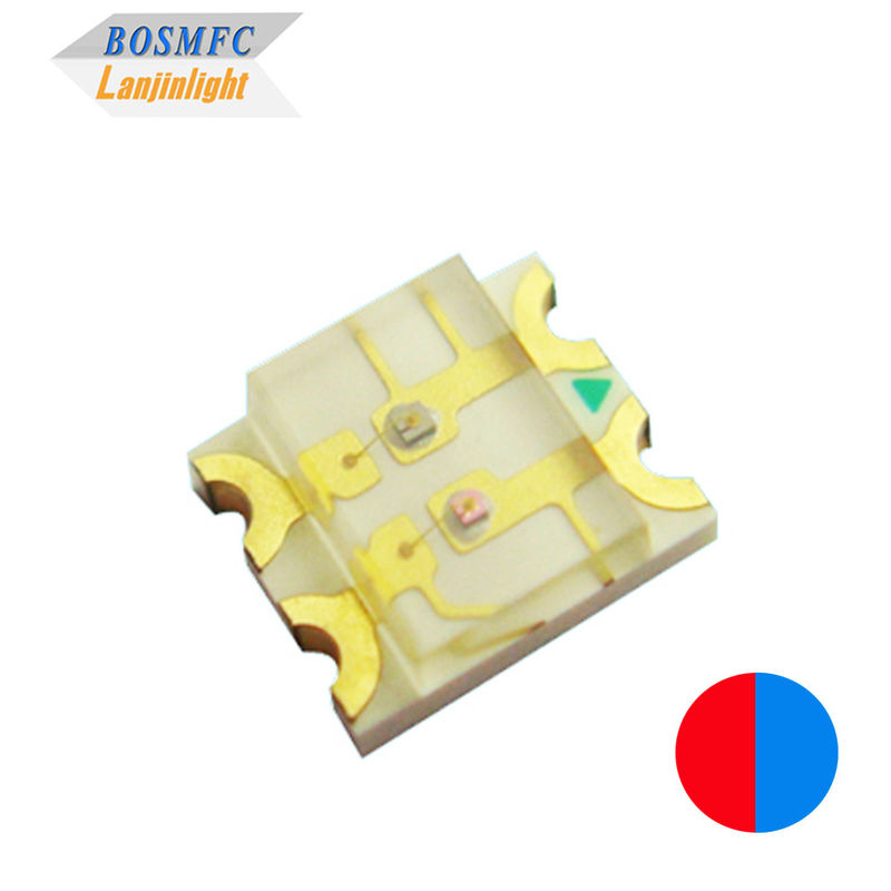 Màu kép 1206 SMD LED bề mặt gắn 3216 chip Đỏ &amp; Đen