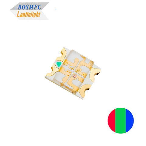 1206 RGB LED 20mA chống tĩnh 3216 Đèn LED đa màu SMD
