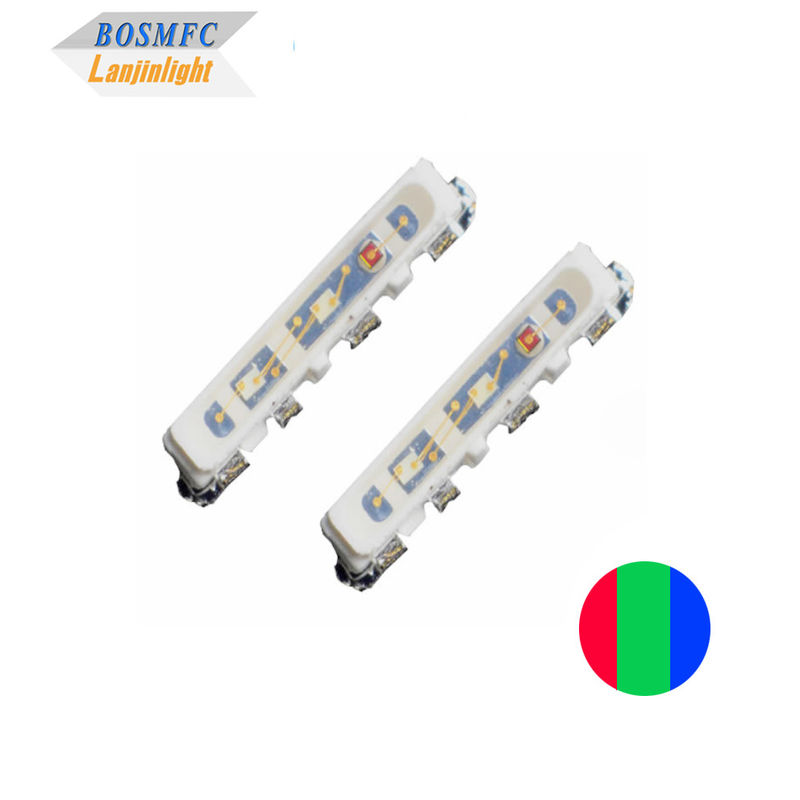 Độ sáng cao 020 RGB SMD LED PLCC4 Side View LED RGB 4308 Diode màu đầy đủ cho dải LED linh hoạt