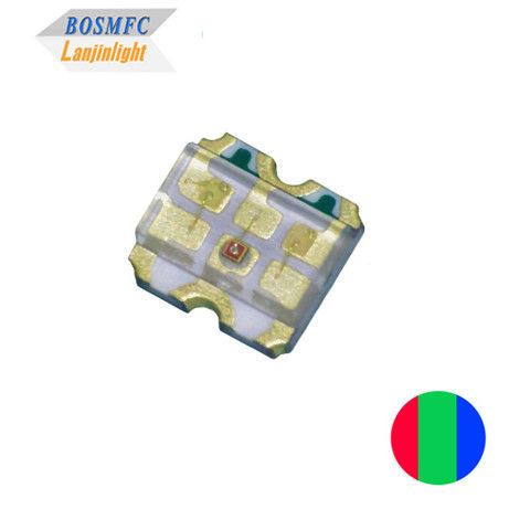 PLCC6 1615 LED ba màu độ dày 0,4mm T 0603 RGB SMD LED Cho đèn giặt