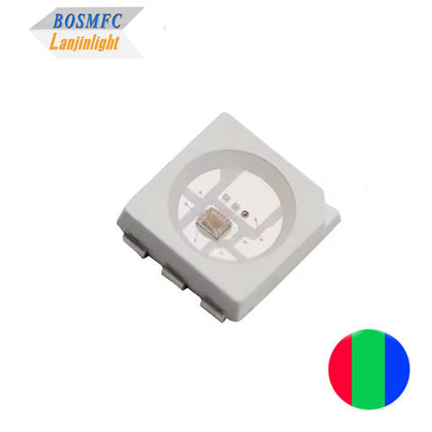 RDC12V PLCC6 5050 RGB LED IC điều khiển Multi Color SMD LED SK6812 / WS2812B IC