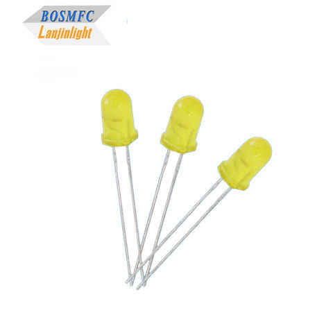 5mm dip LED Màu vàng phân tán đa chức năng