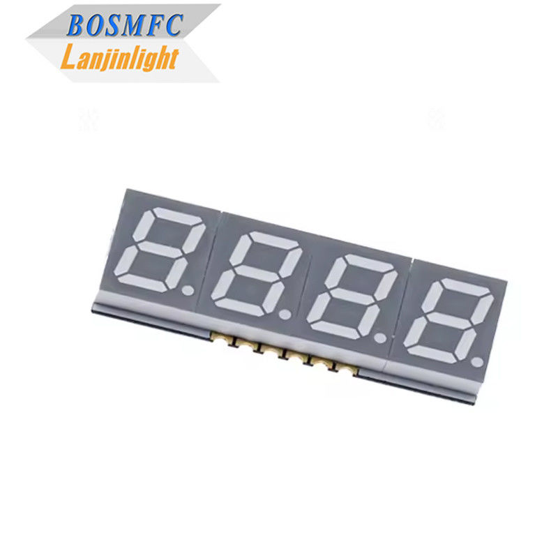 0.56 inch 7 phân đoạn LED SMD hiển thị 4 chữ số cực mỏng thông thường Anode