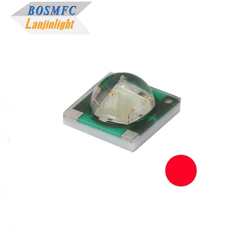 1W 3W Đỏ High Power LED Chip Diode 350mA 700mA 1000mA 3535 SMD 625nm 630nm
