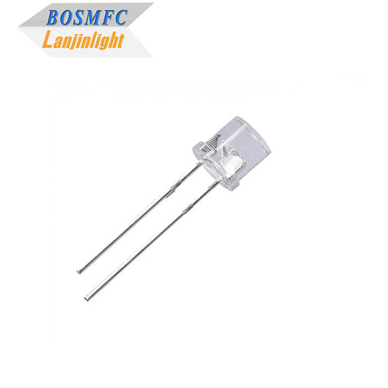 Chiếc chip LED IR 5mm Flat Top 940nm 850nm Độ dài sóng cho cảm biến khói