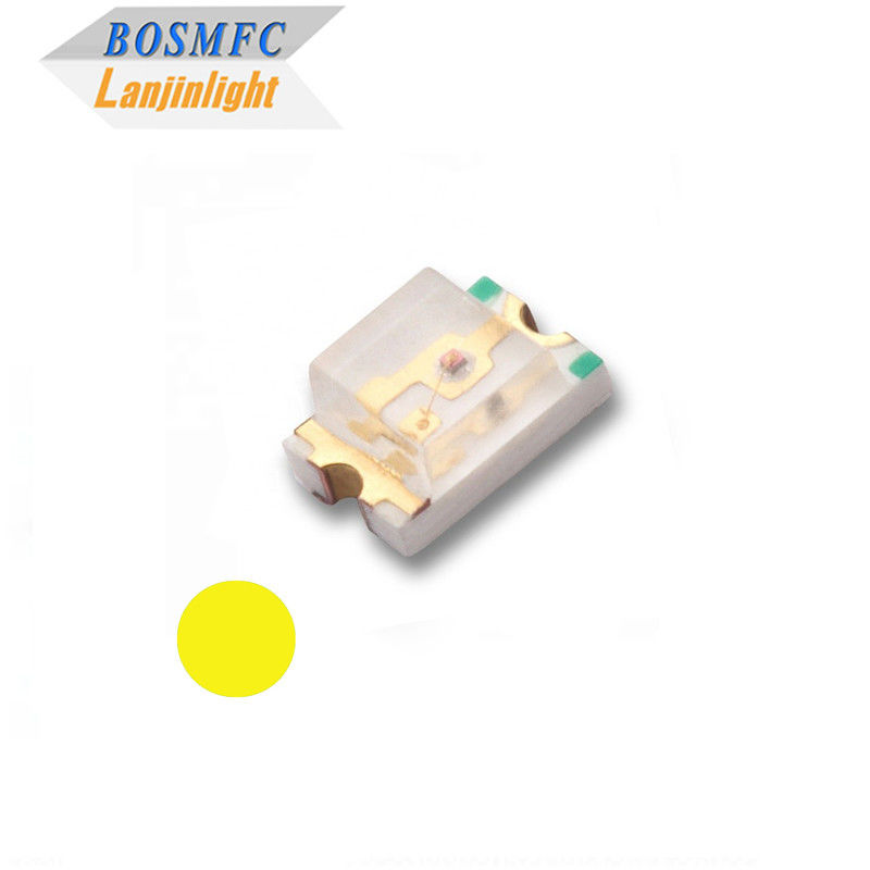 Super sáng 20mA LED mặt đất gắn 0805 Led Diode vàng LED Light 2012 Chip Led