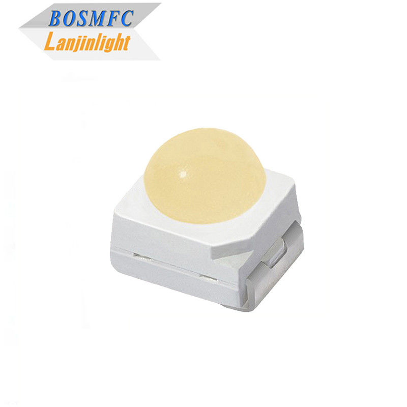 0.06W Đèn LED Diode bền Chip Dome Lens 3528 SMD LED Cool White Warm White LED chip