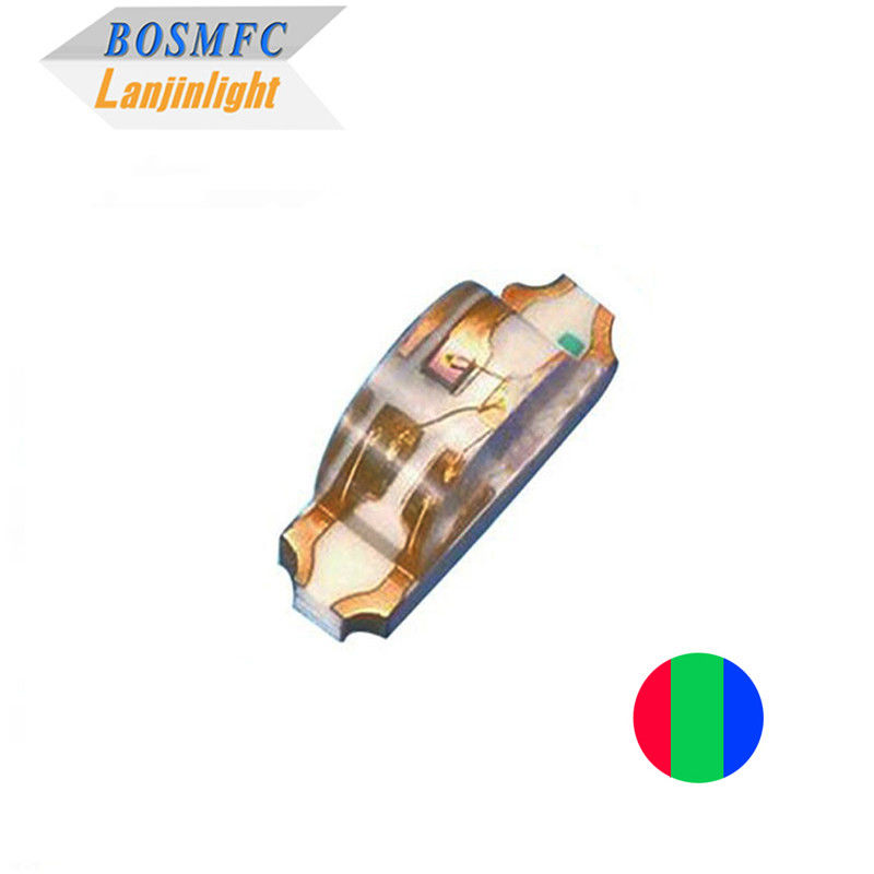 Side View 1206 RGB SMD LED 1.5T 2.0T góc phải Side Mount 1204 Tri Color light