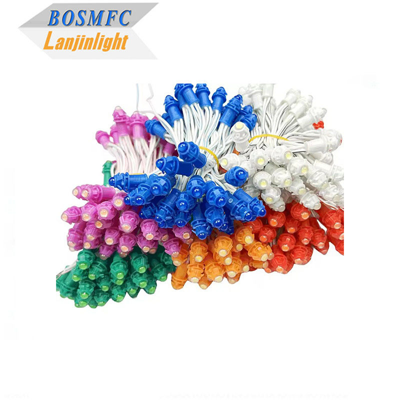 bán nóng Dc12v 9mm Ws2811 Ip68 chống nước có thể giải quyết LED Smart Pixel Node Led Module Led Light String