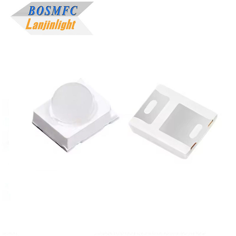 CCT6500K màu trắng tự nhiên Dome Lens 30 và 60 độ 2835 SMD LED Molding LED Cho đèn giao thông
