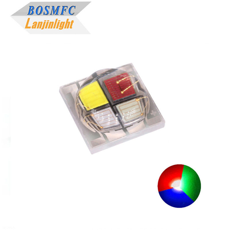Điện LED SMD RGBW 5050 công suất cao với nền ceramic 4 * 1W &amp; 4 * 3W Cấu hình ánh sáng trắng 6000K