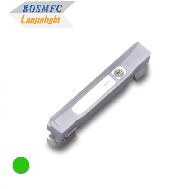 Nhìn bên 020 SMD LED màu xanh lá cây High Brightness LED diode Lighting Heat Dissipation LED for Indicator Lamp Beads