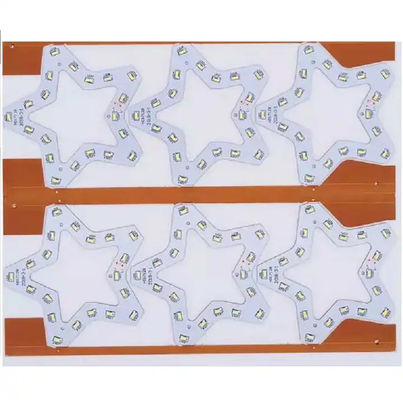 tùy chỉnh star PCB nhiều lớp bảng mạch LED, FR4 Aluminium PCBA Board với đèn LED