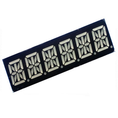 0.39 " 16 phân đoạn màn hình LED 6 chữ số màu siêu đỏ 49x15x8mm