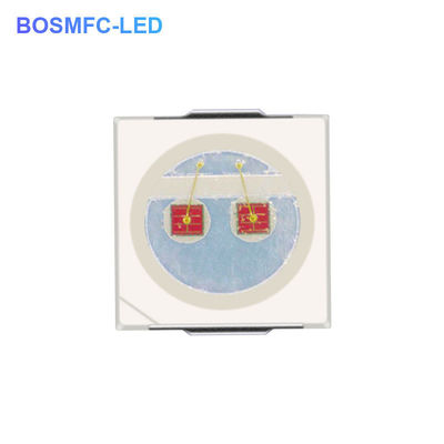 3030 SMD LED Chips 1W Double Chips High Lumen 660nm Đèn đỏ