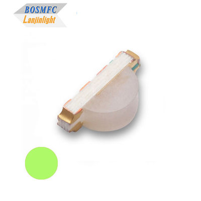 20mA Đèn nhìn bên ổn định SMD 1206 Xanh 570nm Màu sắc đa chức năng