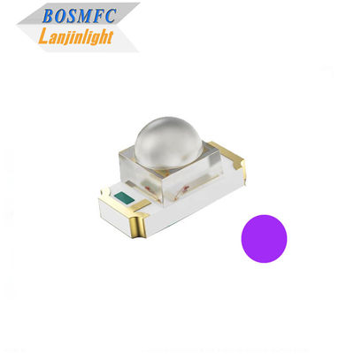 1206 SMD UV LED Chip Dome Lens 405nm UVA Light LED Diode Cho Máy in 3D