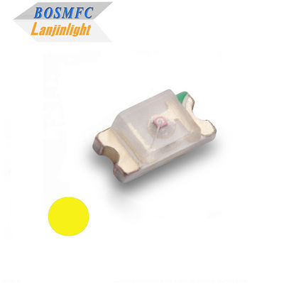 0603 SMD LED Màu vàng 585-595nm ánh sáng Amber 1608 chip LED cho chỉ báo hiển thị LED