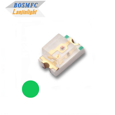 0805 Diode LED SMD hàng đầu 0.06W 2.8V-3.4V Chip ánh sáng xanh cho thanh đèn LED