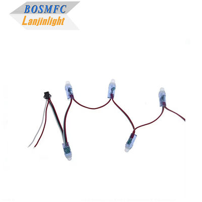 RGB Full Color Pixel Không thấm nước WS2811 Pixel Động vật LED có thể địa chỉ kỹ thuật số Đèn dây 12mm DC 5V