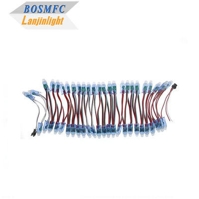 RGB Full Color Pixel Không thấm nước WS2811 Pixel Động vật LED có thể địa chỉ kỹ thuật số Đèn dây 12mm DC 5V