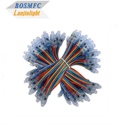 Cảnh sân vườn ngoài trời 108 mô hình RGB đầy đủ màu sắc có thể lập trình Pixel LED Light DMX 512 Point Light