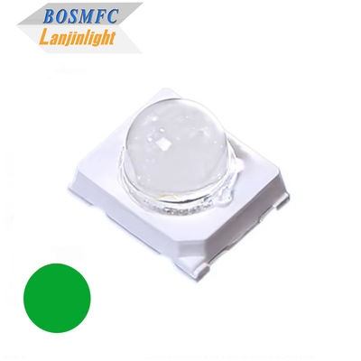 0.2w 60mA Độ sáng cao 20.000mcd Xanh 2835 SMD LED 30 độ Dome Lens Diode cho đèn giao thông