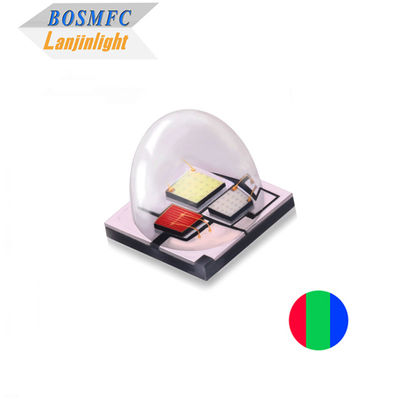 9W High Power LED 5050 RGB LED 60 độ Dome Lens SMD Diode Cho đèn sân khấu ngoài trời