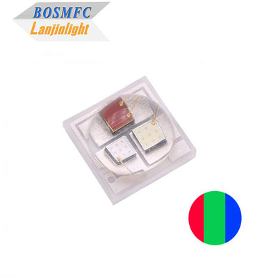 3W 3535 RGB LED 120 độ Dome Lens 3 In 1 Full Color Ceramic High Power SMD LED Nhà máy bán