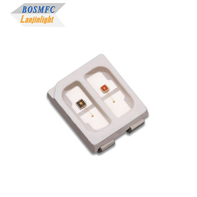3528 SMD LED màu đỏ hai màu 620nm + 860nm ánh sáng hồng ngoại được thiết kế cho liệu pháp thẩm mỹ,phương pháp điều trị da hợp tác